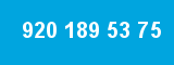 920 189 53 75 920 189 53 75
